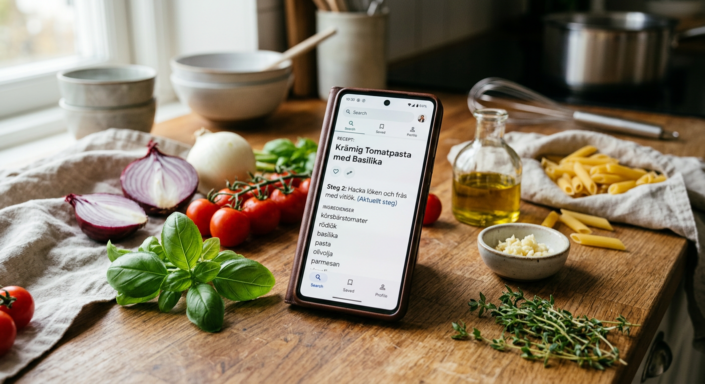 laga mat med recept