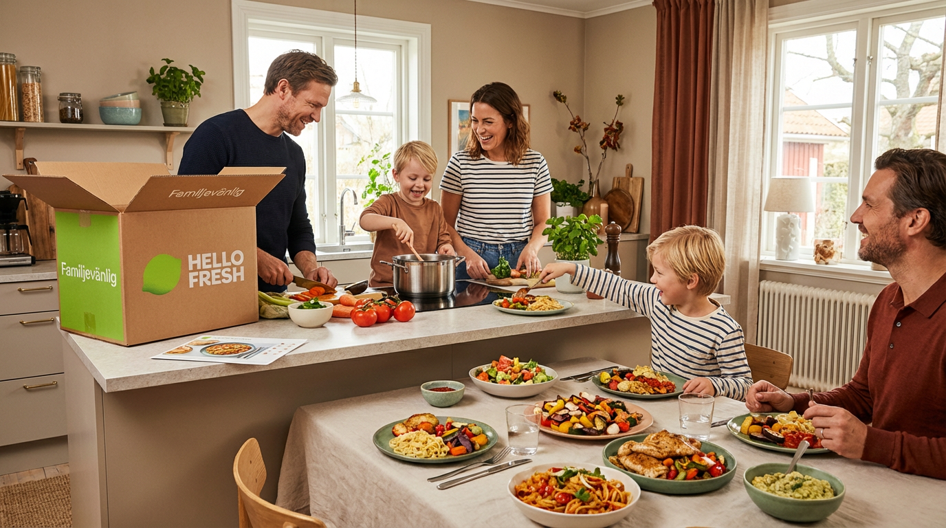 HelloFresh Familjevänlig - jämför pris och omdöme